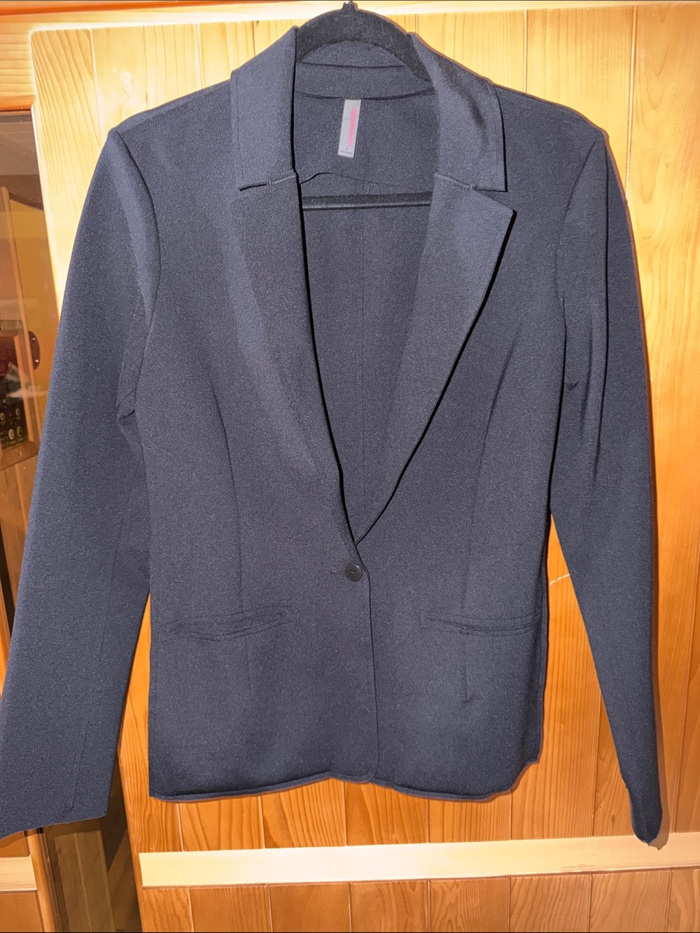Commando Black Single-Button Blazer